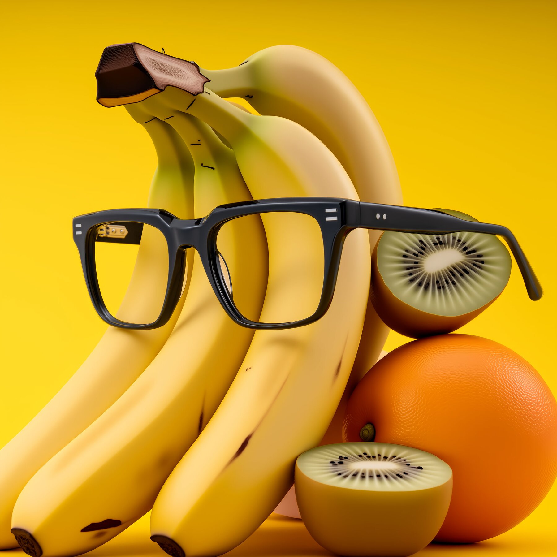 Lifestyle photography #1 of Bliss in Black with Clear Reading Eyeglass Lenses