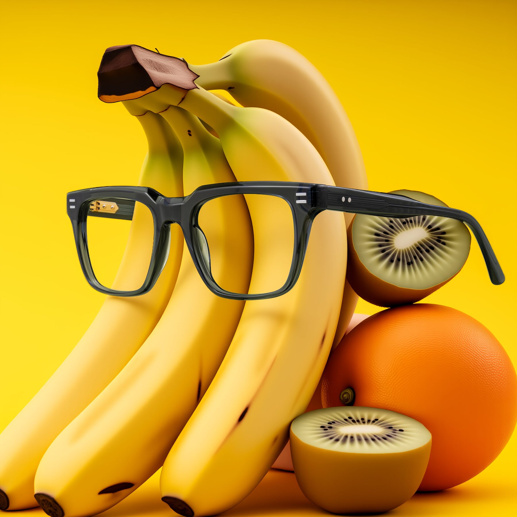 Lifestyle photography #1 of Bliss in Dark Gray with Clear Reading Eyeglass Lenses