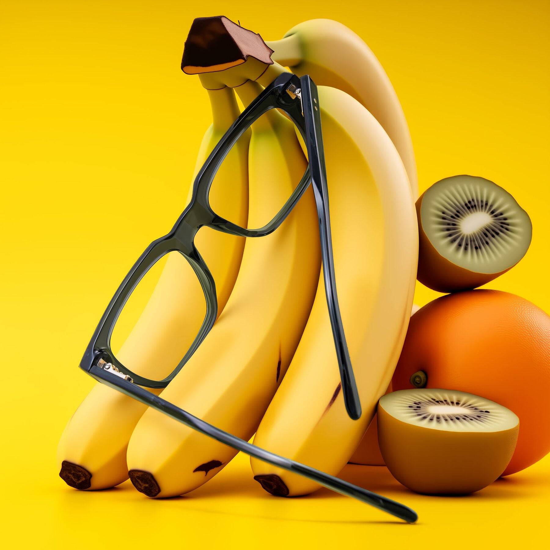 Lifestyle photography #2 of Bliss in Dark Gray with Clear Reading Eyeglass Lenses