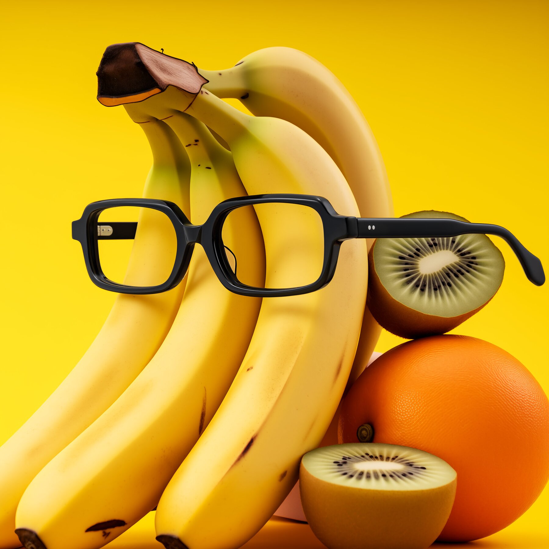 Lifestyle photography #1 of Perkis in Black with Clear Eyeglass Lenses