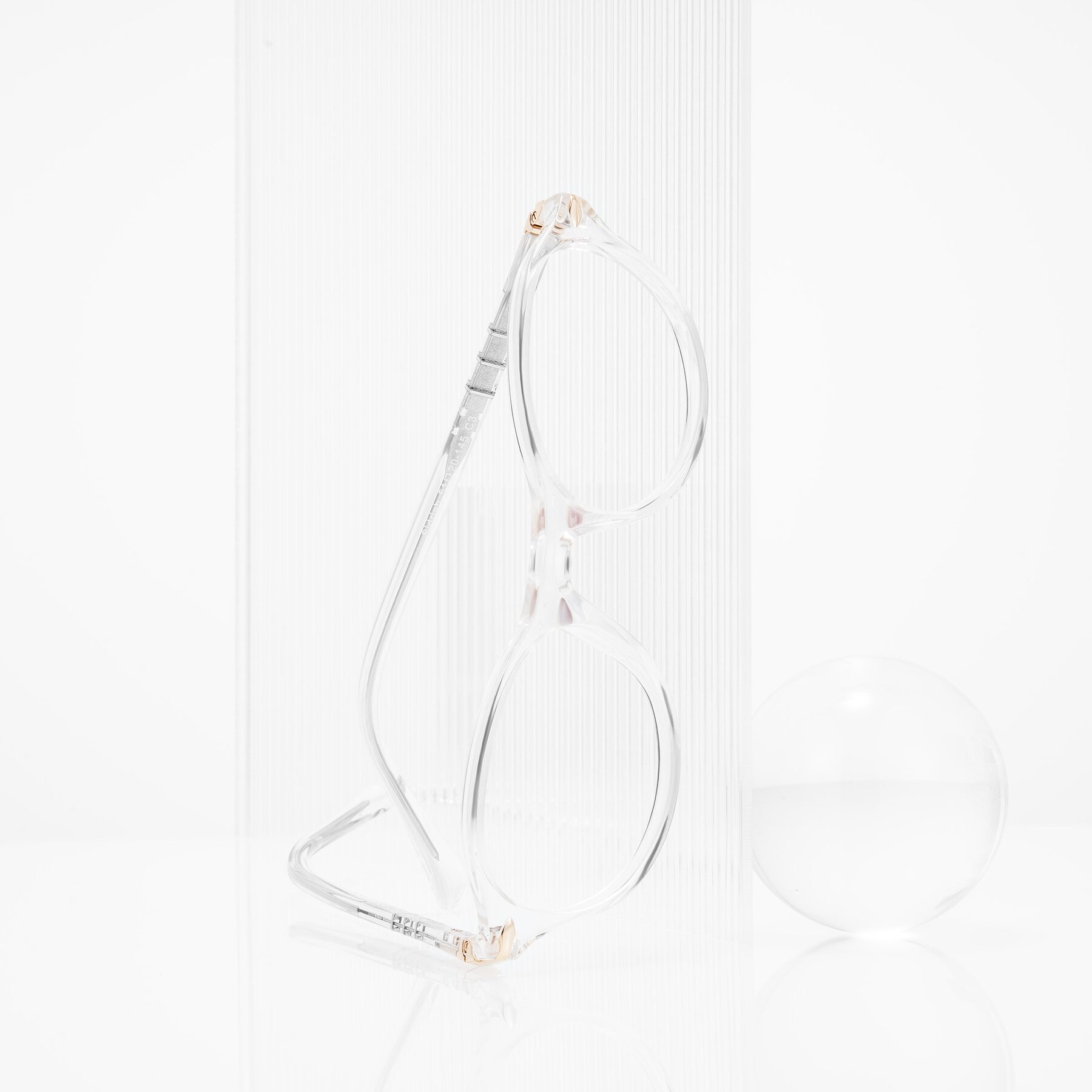 Lifestyle photography #2 of Sidriah in Clear with Clear Reading Eyeglass Lenses