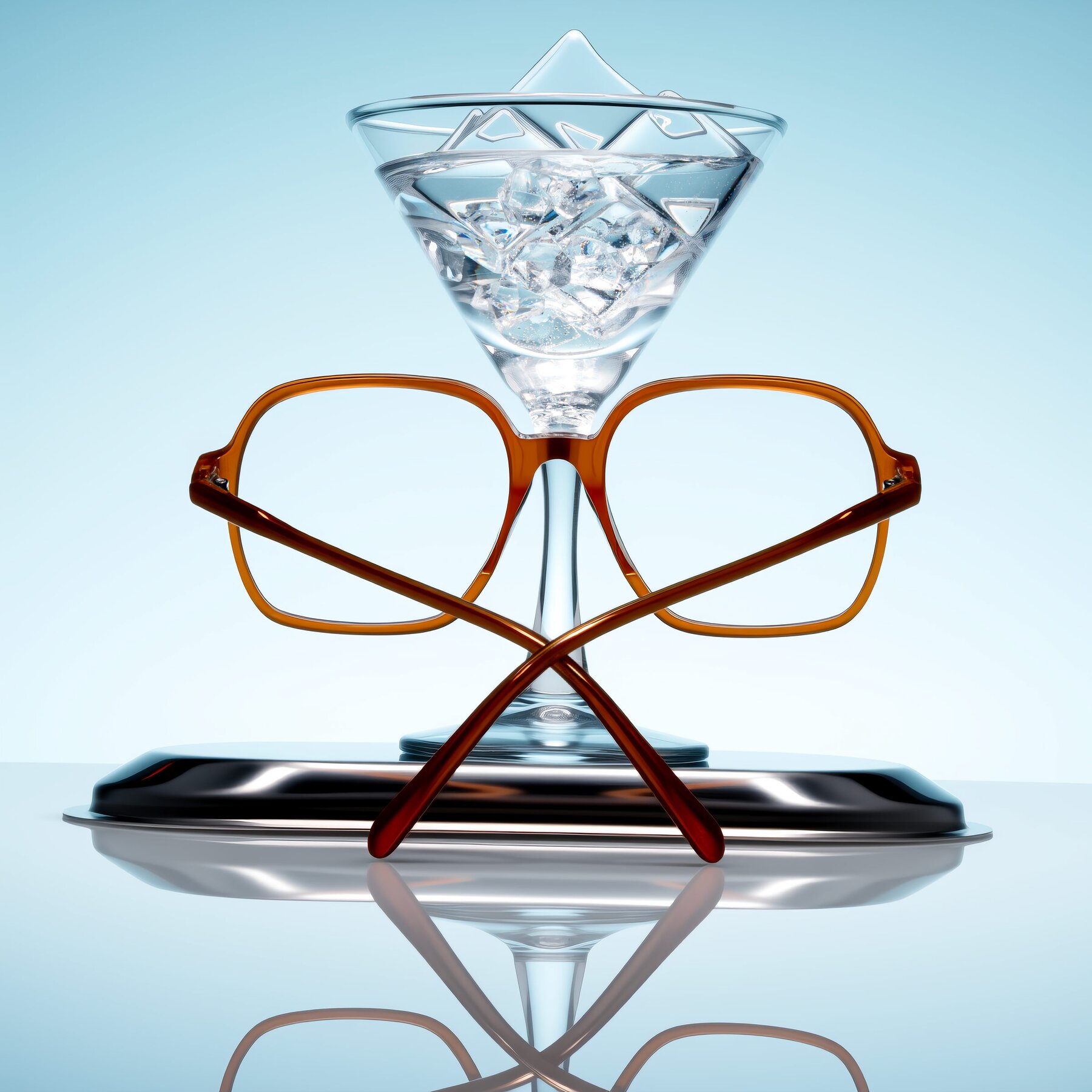 Lifestyle photography #1 of O'malley in Caramel with Clear Eyeglass Lenses