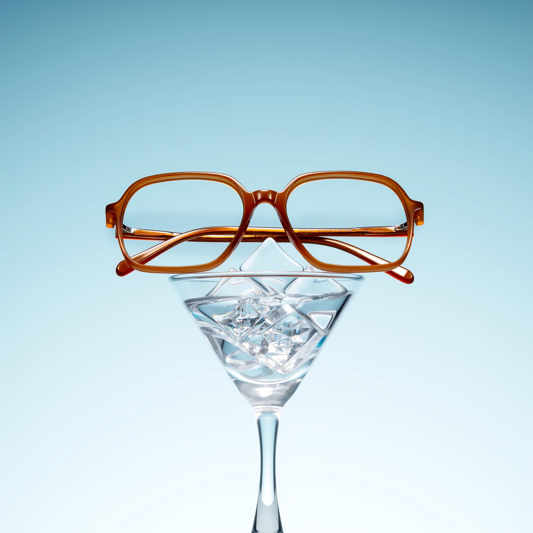 Lifestyle photography #2 of O'malley in Caramel with Clear Eyeglass Lenses