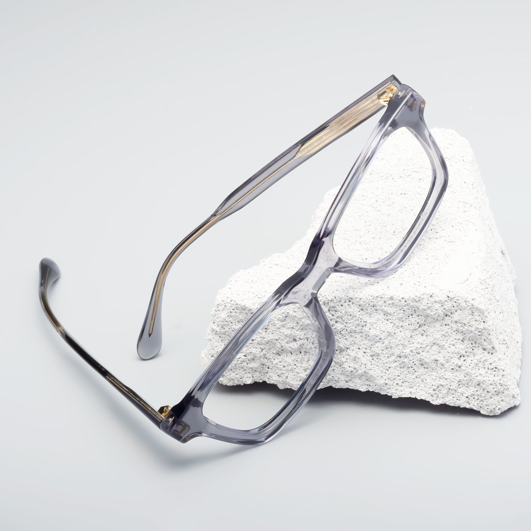 Lifestyle photography #2 of 1475 in Transparent Gray with Clear Blue Light Blocking Lenses