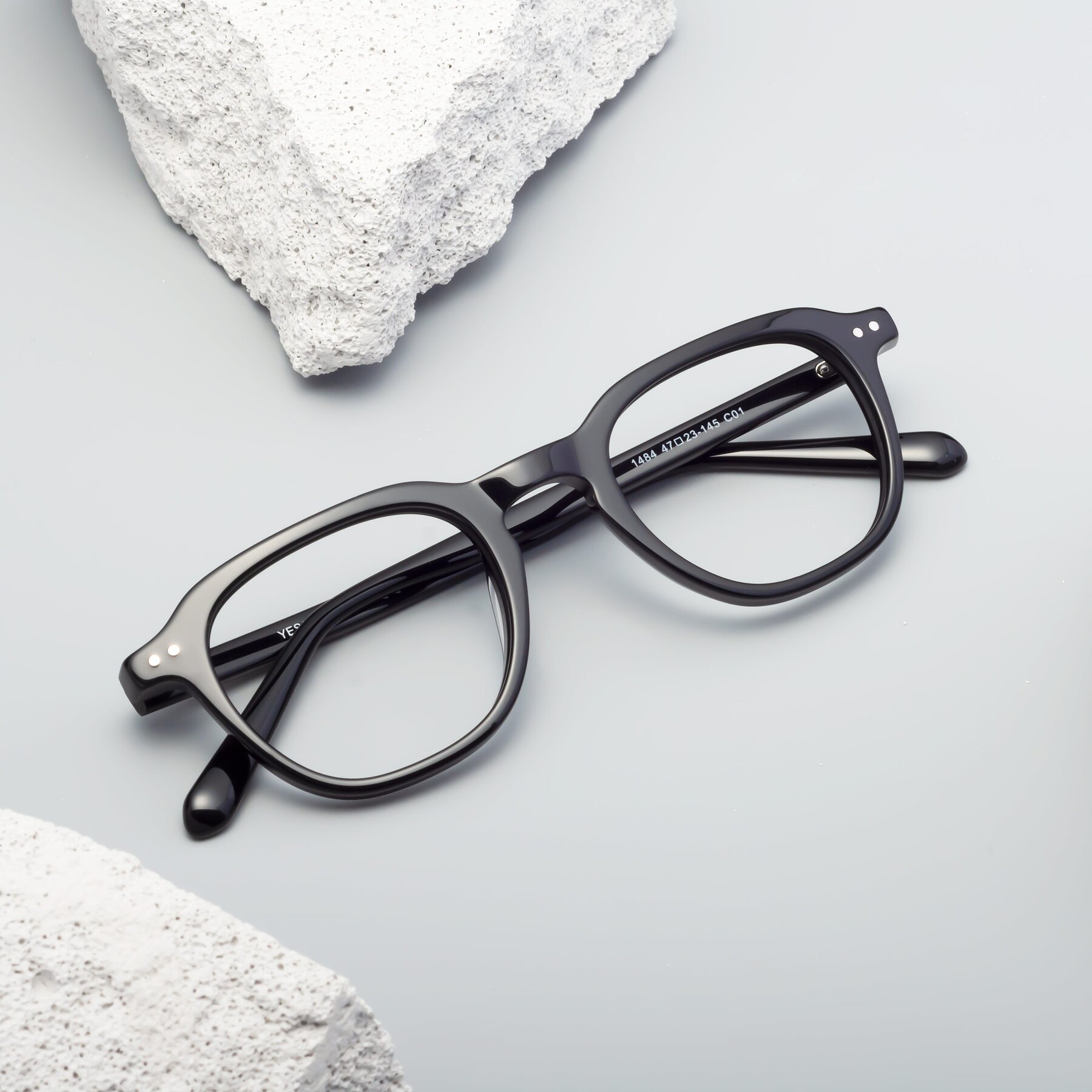 Lifestyle photography #1 of 1484 in Black with Clear Reading Eyeglass Lenses
