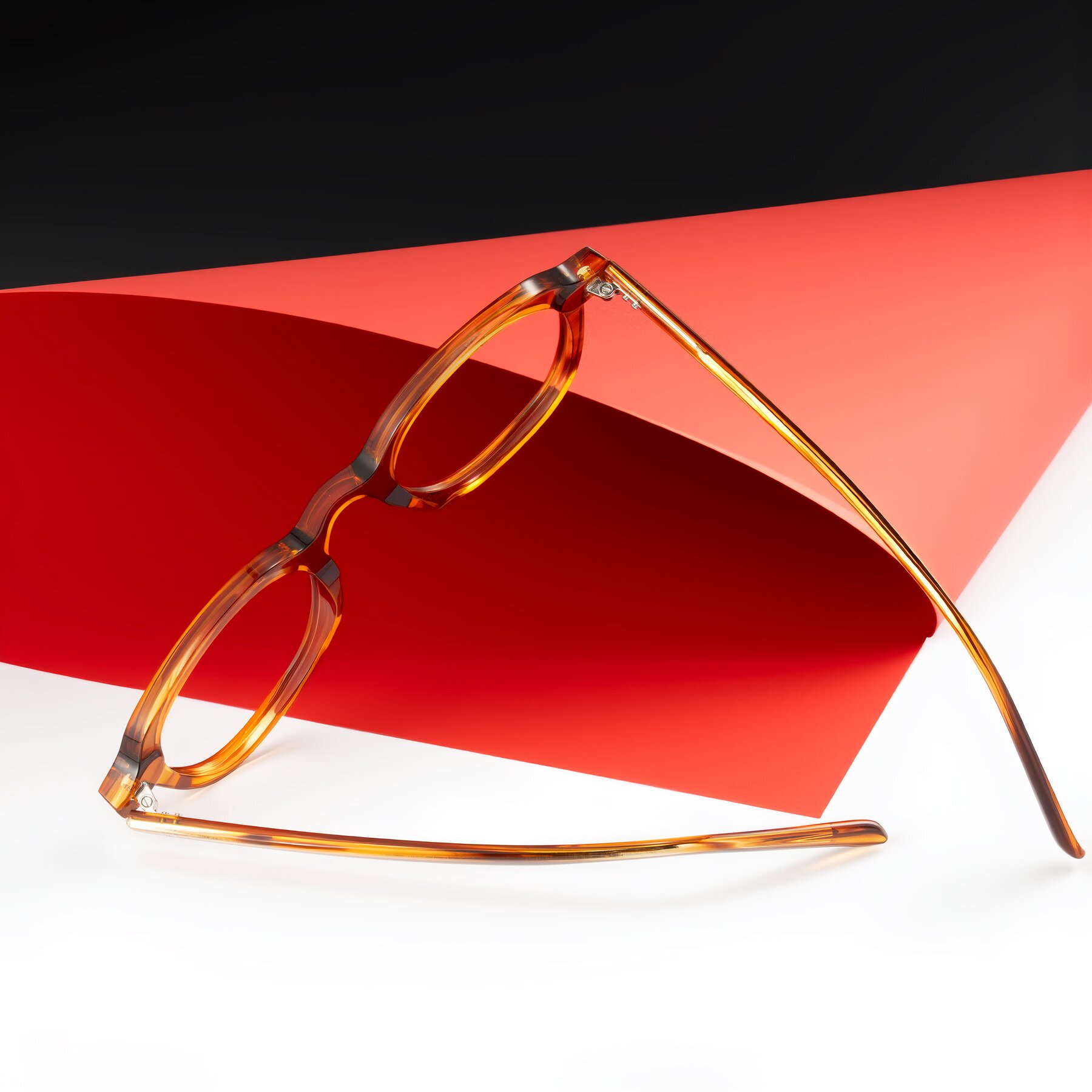 Lifestyle photography #1 of 1484 in Brown Striped with Clear Blue Light Blocking Lenses