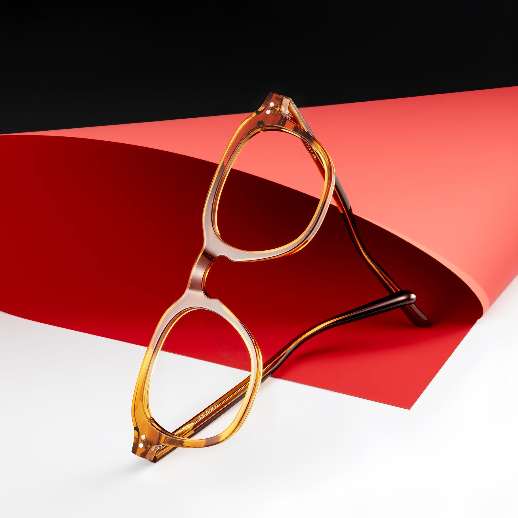 Lifestyle photography #2 of 1484 in Brown Striped with Clear Blue Light Blocking Lenses