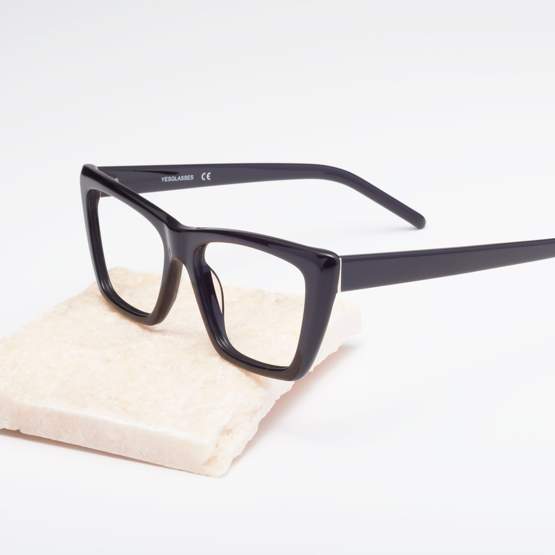 Lifestyle photography #2 of 1494 in Black with Clear Reading Eyeglass Lenses