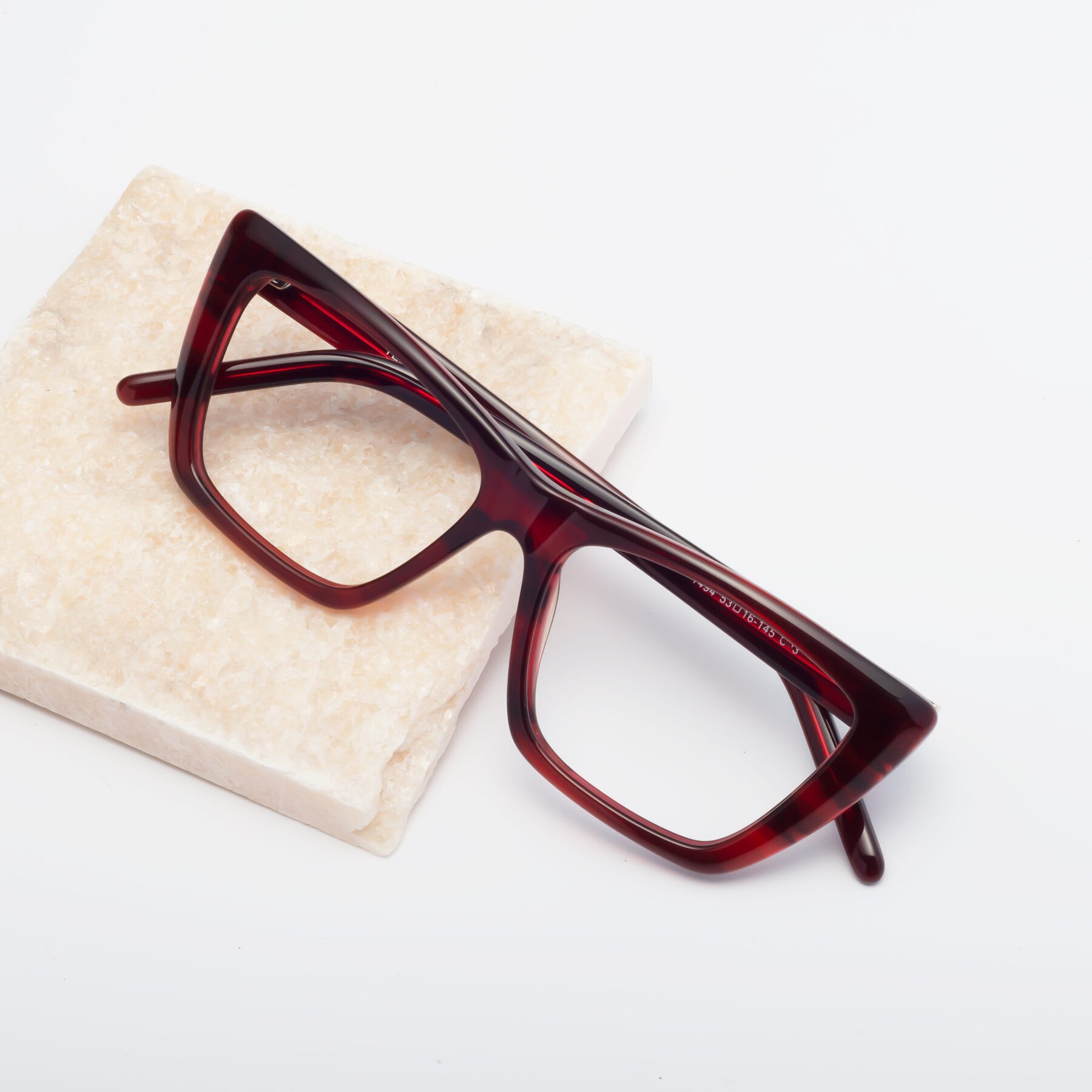 Lifestyle photography #1 of 1494 in Stripe Wine with Clear Reading Eyeglass Lenses
