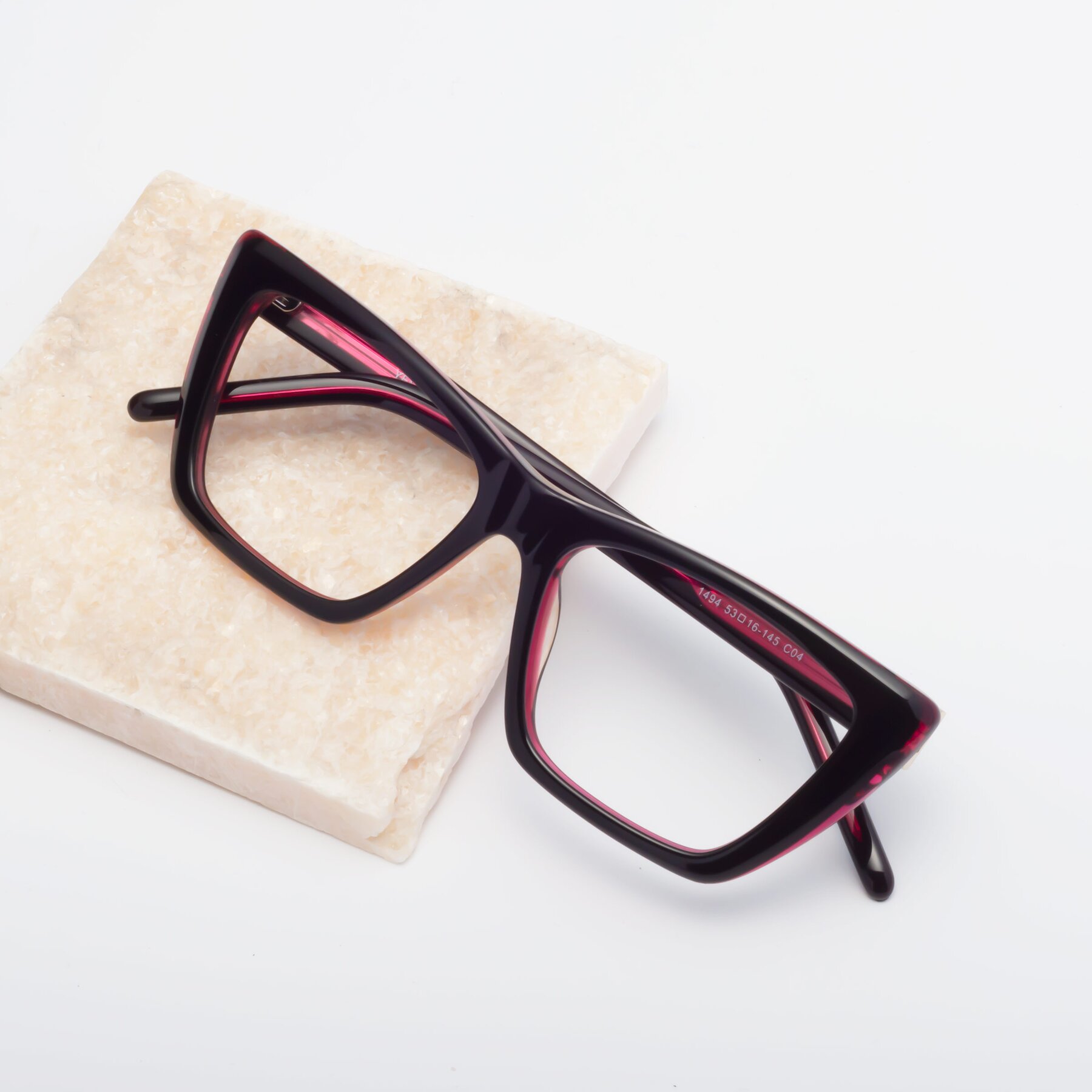 Lifestyle photography #1 of 1494 in Black-Wine with Clear Eyeglass Lenses