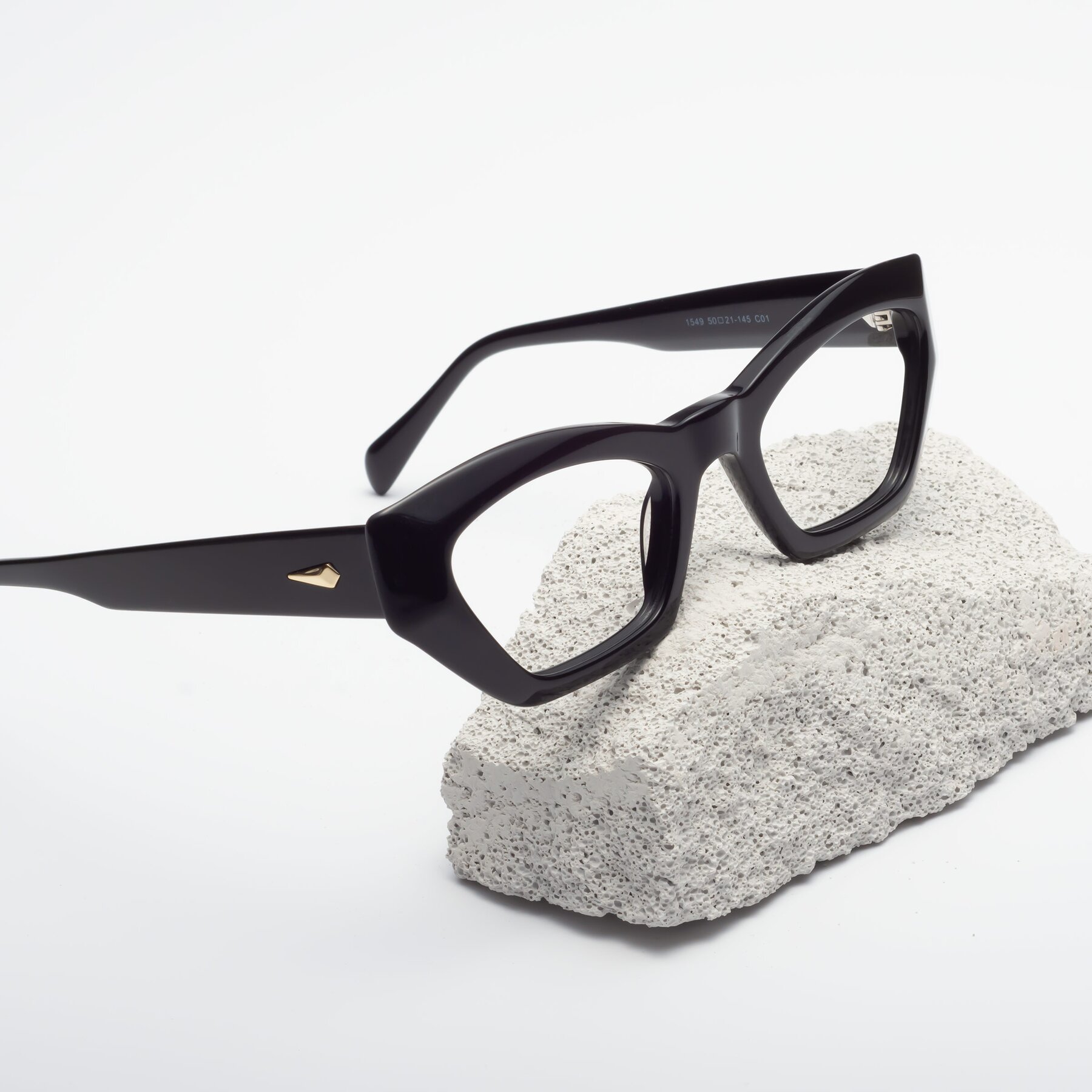 Lifestyle photography #1 of 1549 in Black with Clear Reading Eyeglass Lenses