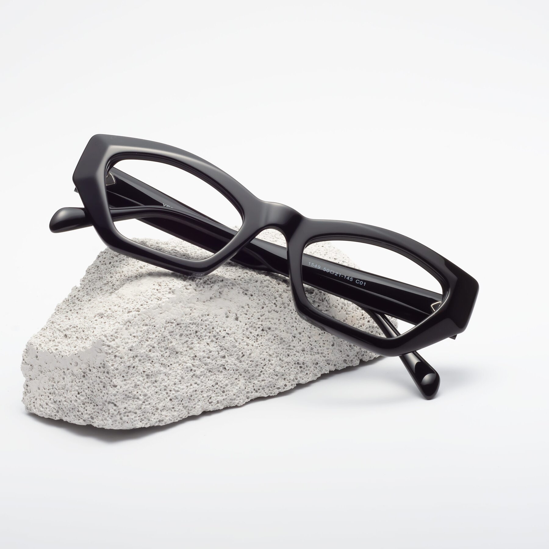 Lifestyle photography #2 of 1549 in Black with Clear Reading Eyeglass Lenses