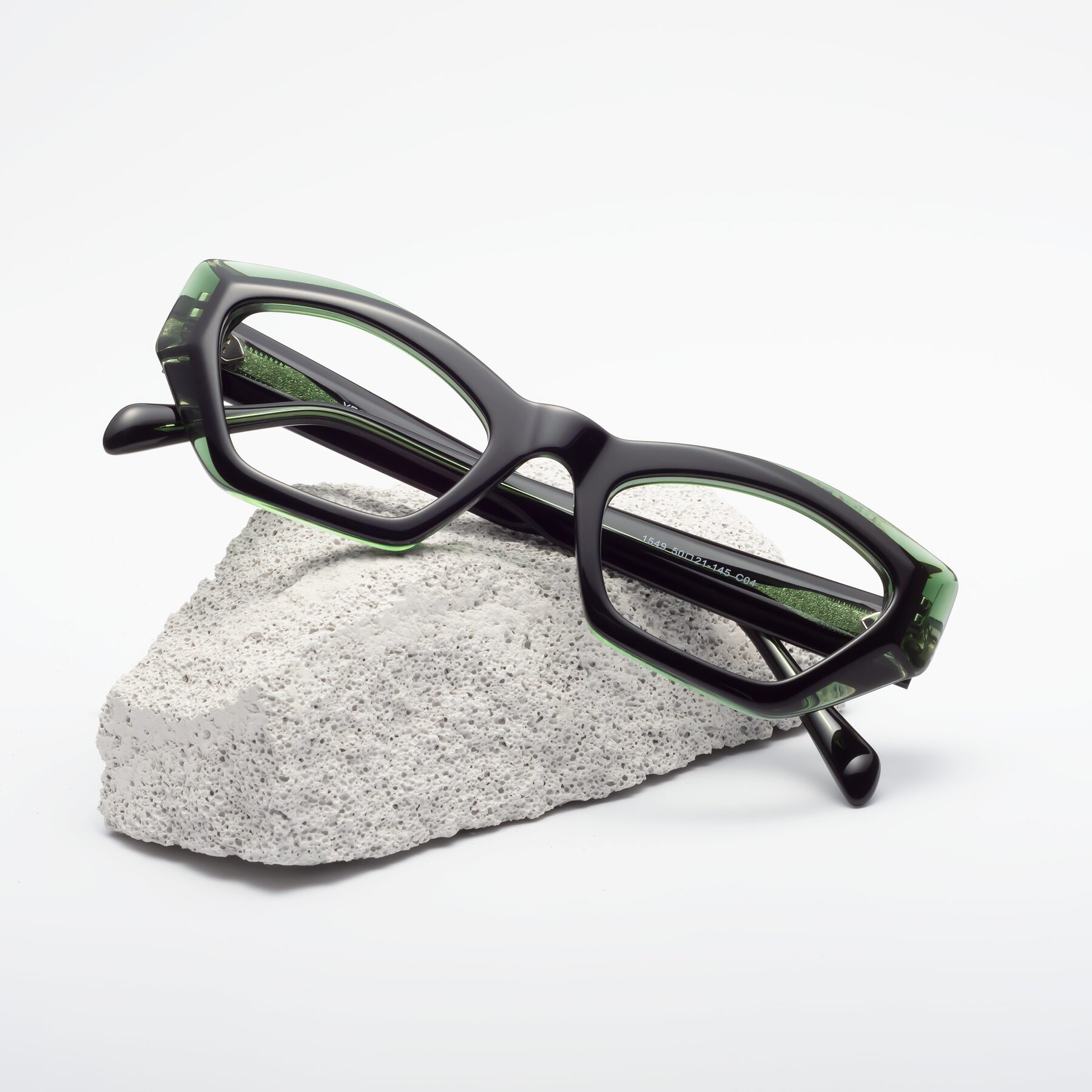 Lifestyle photography #2 of 1549 in Emerald with Clear Blue Light Blocking Lenses