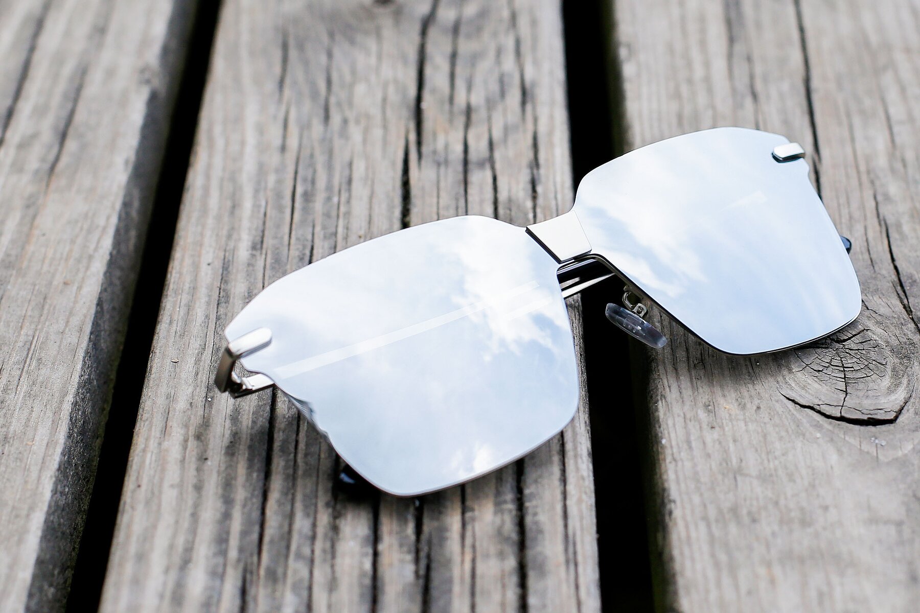 Lifestyle photography #1 of J2701 in Gunmetal with Silver Mirrored TAC Lenses