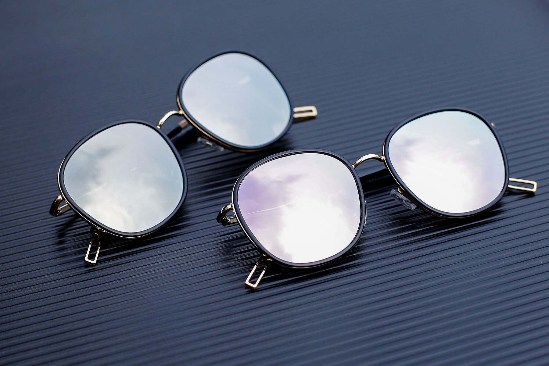 Women's lifestyle photography #4 of 12117 in Black-Gold with Purple Mirrored TAC Lenses