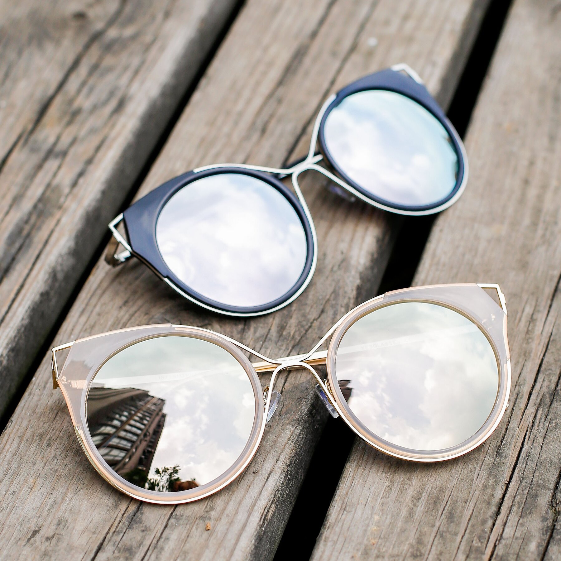 Women's lifestyle photography #4 of 1833 in Brown-Gold with Gold Mirrored TAC Lenses