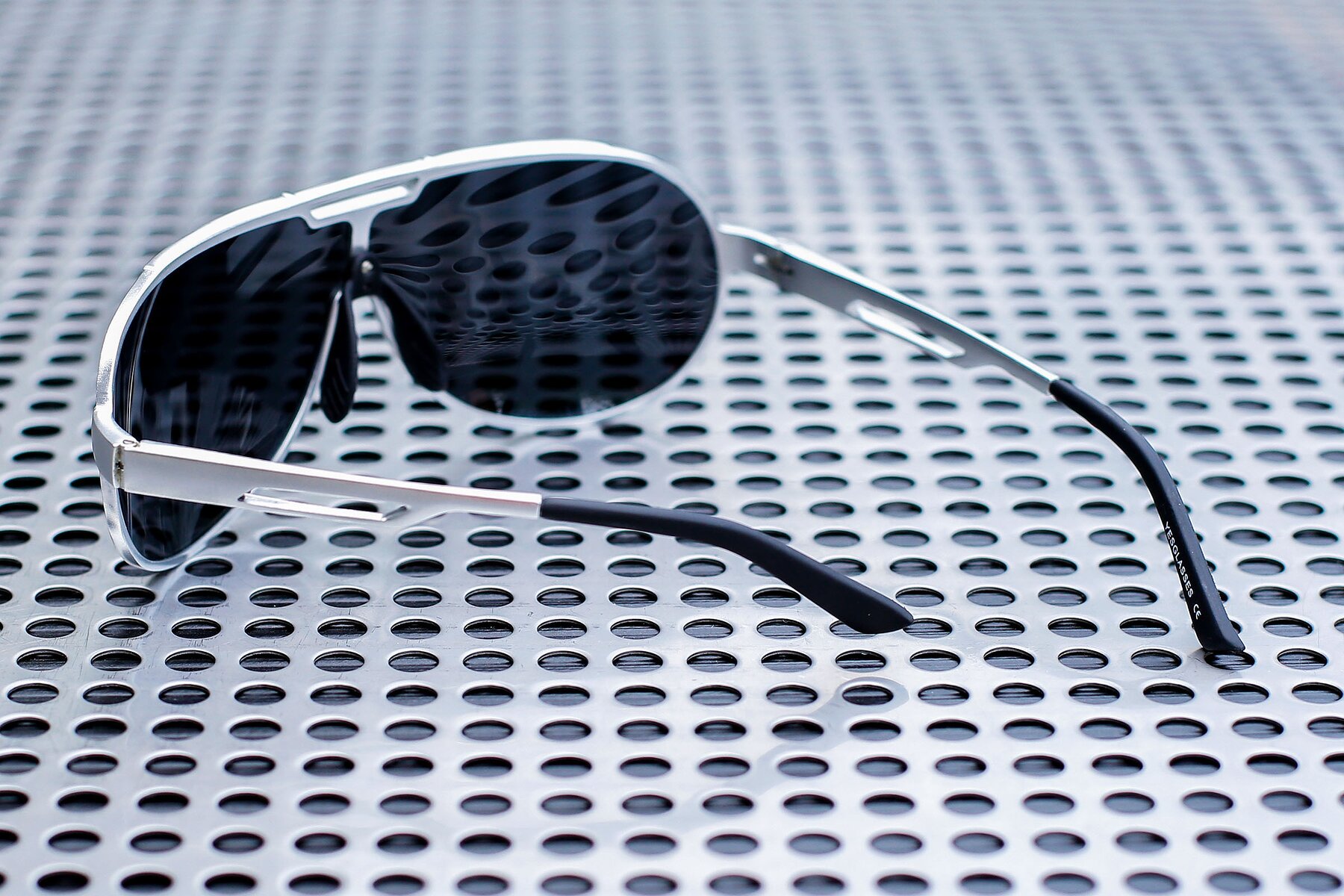 Men's lifestyle photography #3 of XD303 in Silver with Gray Polarized TAC Lenses