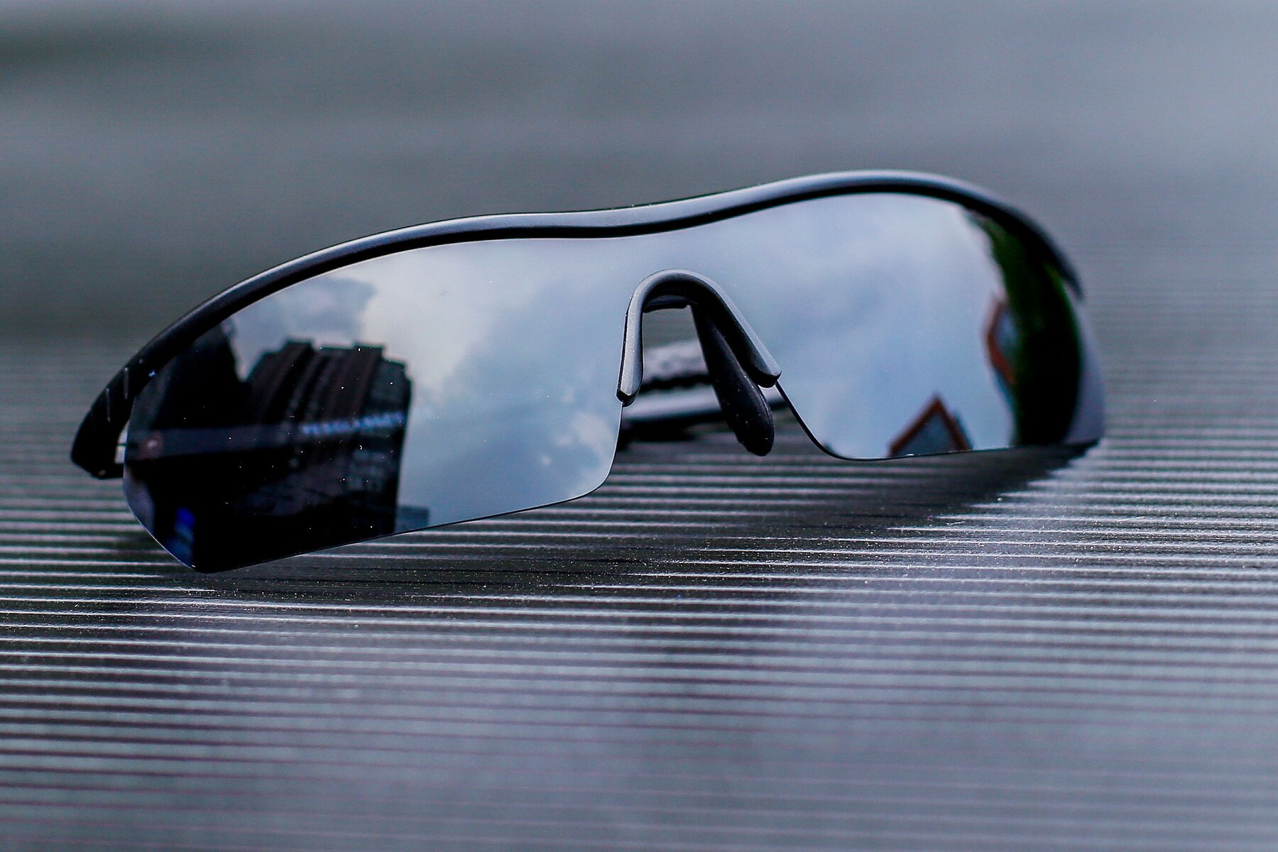 Lifestyle photography #1 of XD304 in Black with Gray Polarized TAC Lenses